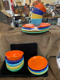 Vintage Original Colors Fiesta Ware 19 piece