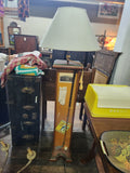 Vintage Golf-Themed Lamp