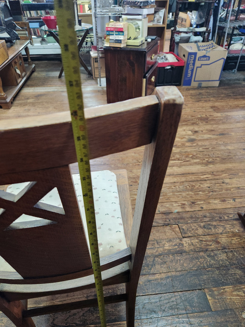 3 Vintage Arts&Crafts/Mission Style Oak Dining Chairs