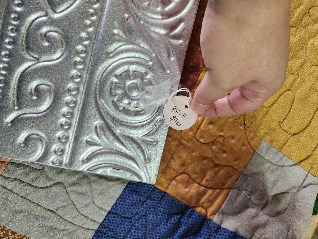 Artisan-Crafted Decorative Tile or Embossed Panel