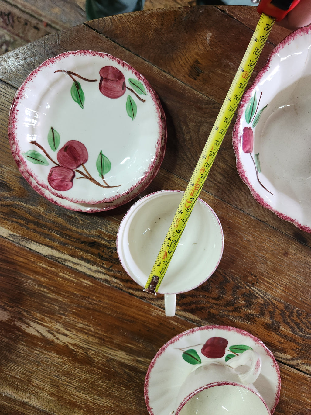 "Crab Apple" Pattern Tea Set