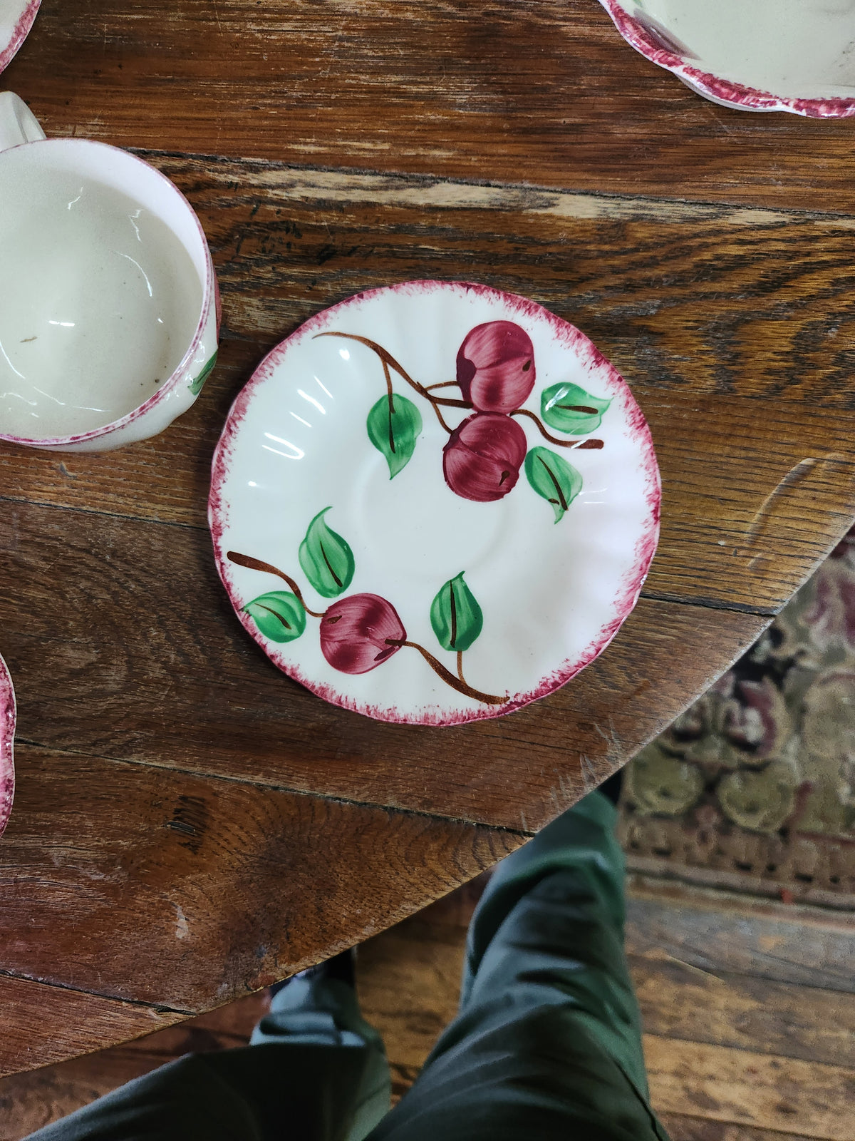 "Crab Apple" Pattern Tea Set