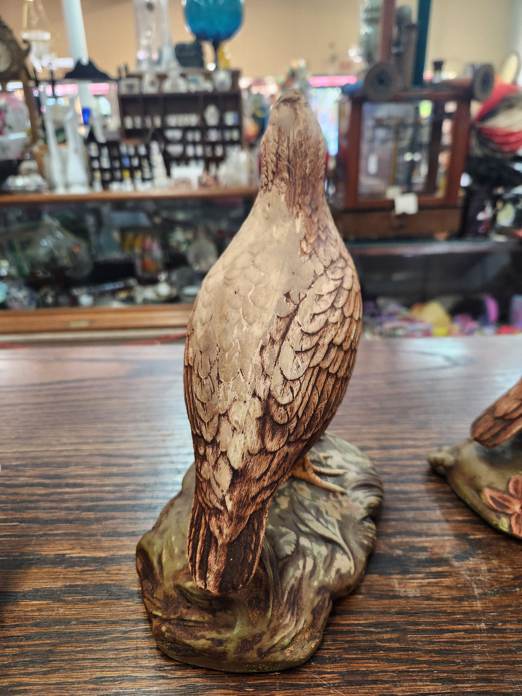 Vintage Holland Mold Ceramic Quail Figurines – Hand-Painted Pair
