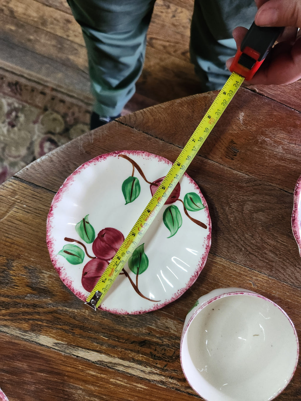 "Crab Apple" Pattern Tea Set