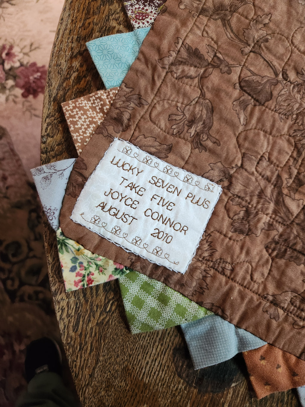 Handmade Patchwork Table Runner 2010