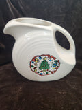 Retired Fiesta Betty Crocker Christmas Large Disk Pitcher