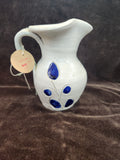 Vintage Williamsburg Pottery Salt-Glazed Stoneware Small Pitcher