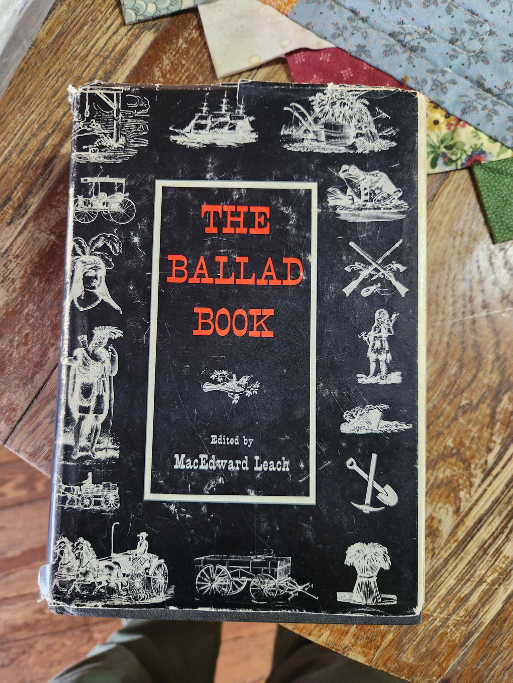 Hardcover "The Ballad Book" 1955 Edited by MacEdward Leach