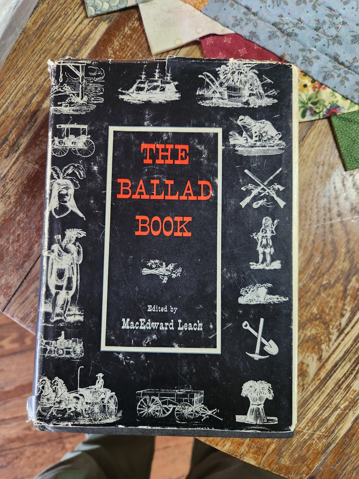 Hardcover "The Ballad Book" 1955 Edited by MacEdward Leach