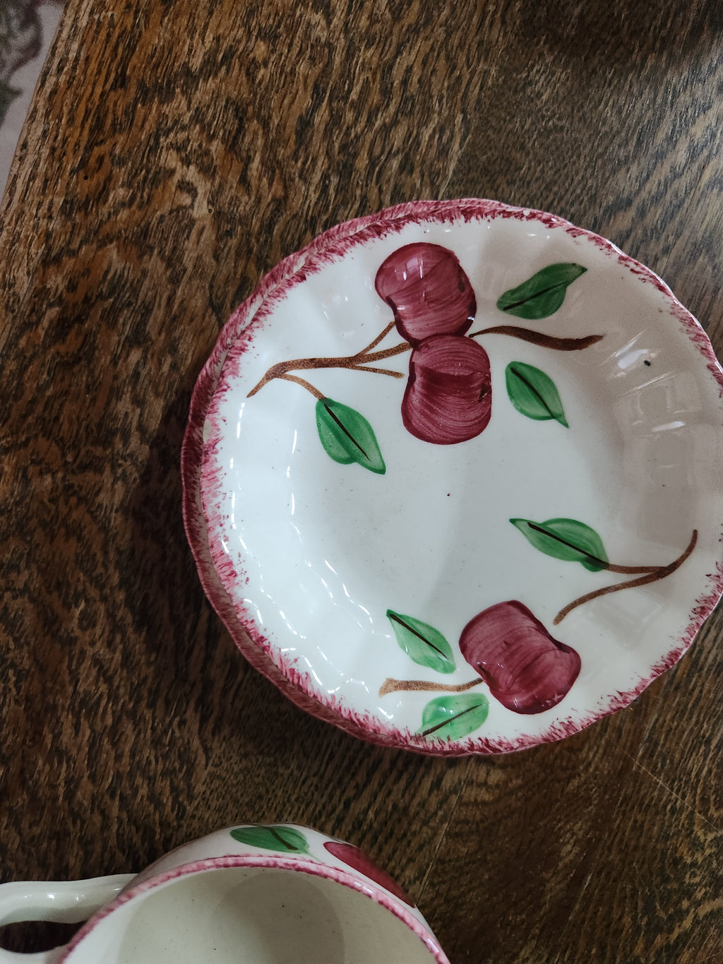 "Crab Apple" Pattern Tea Set