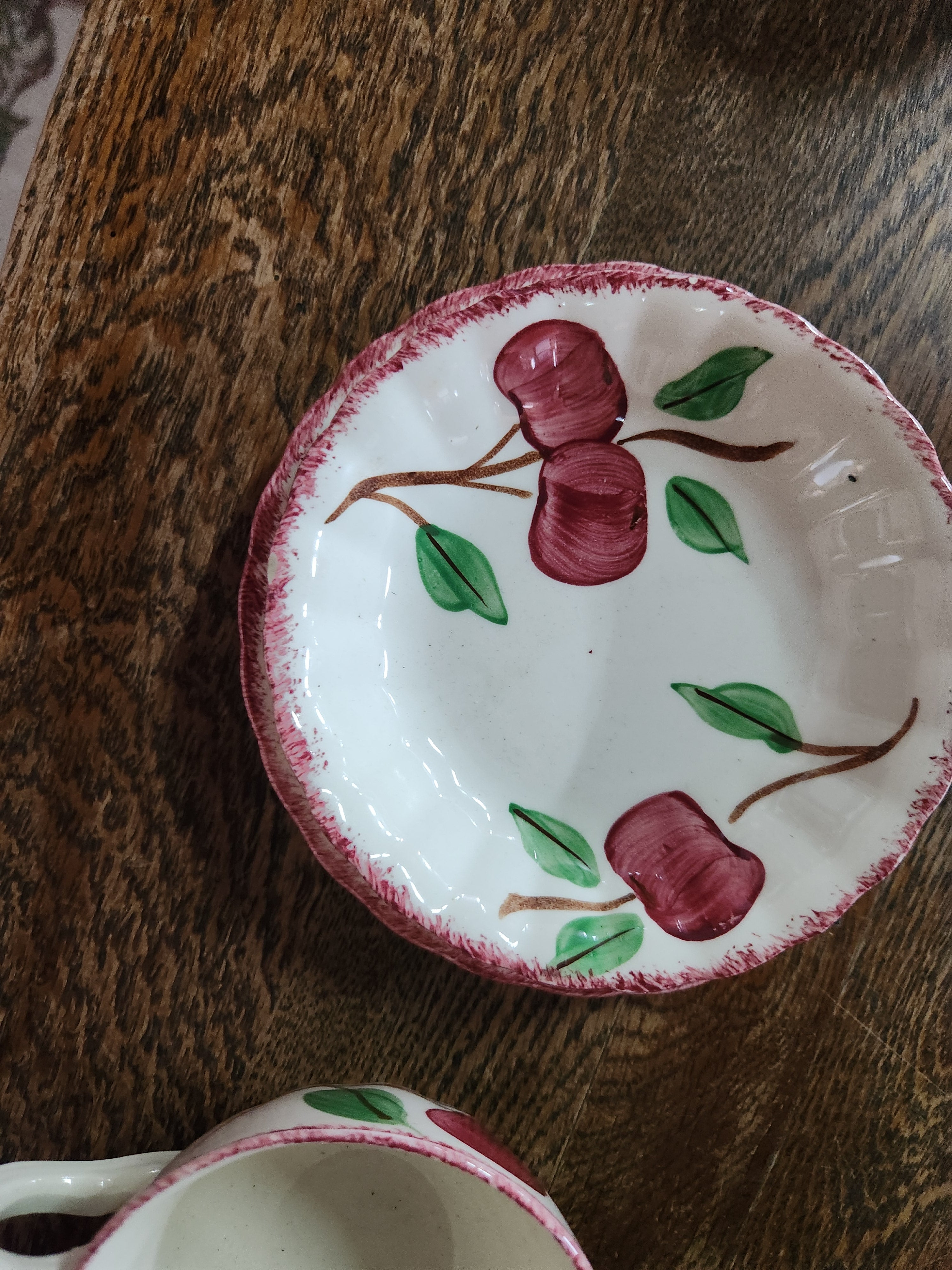 "Crab Apple" Pattern Tea Set