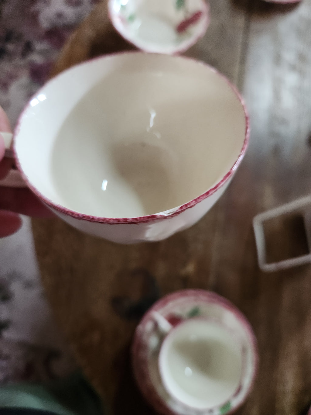 "Crab Apple" Pattern Tea Set