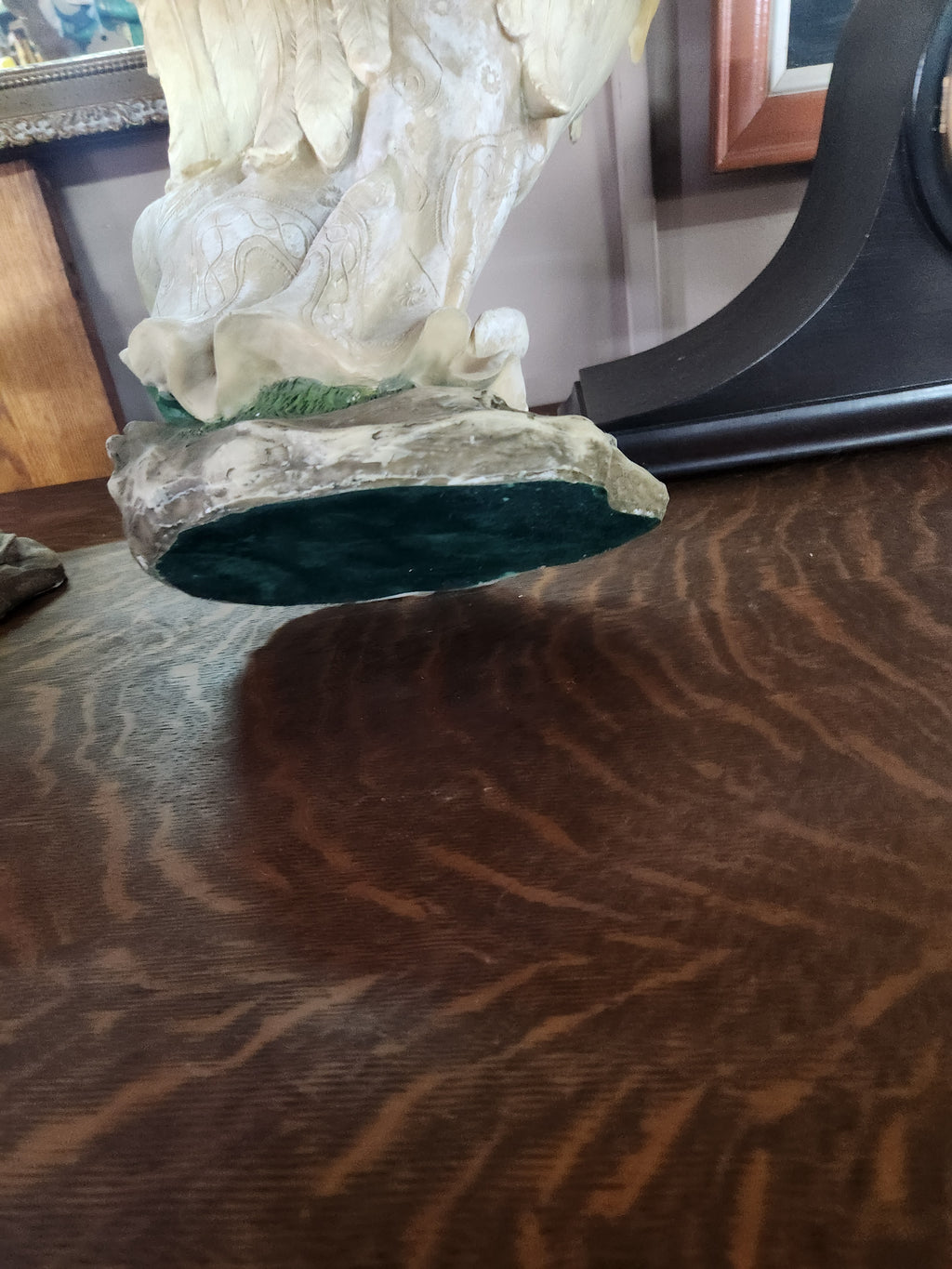 2 Vintage Resin Angel "Emerald Isle Angel Collection"