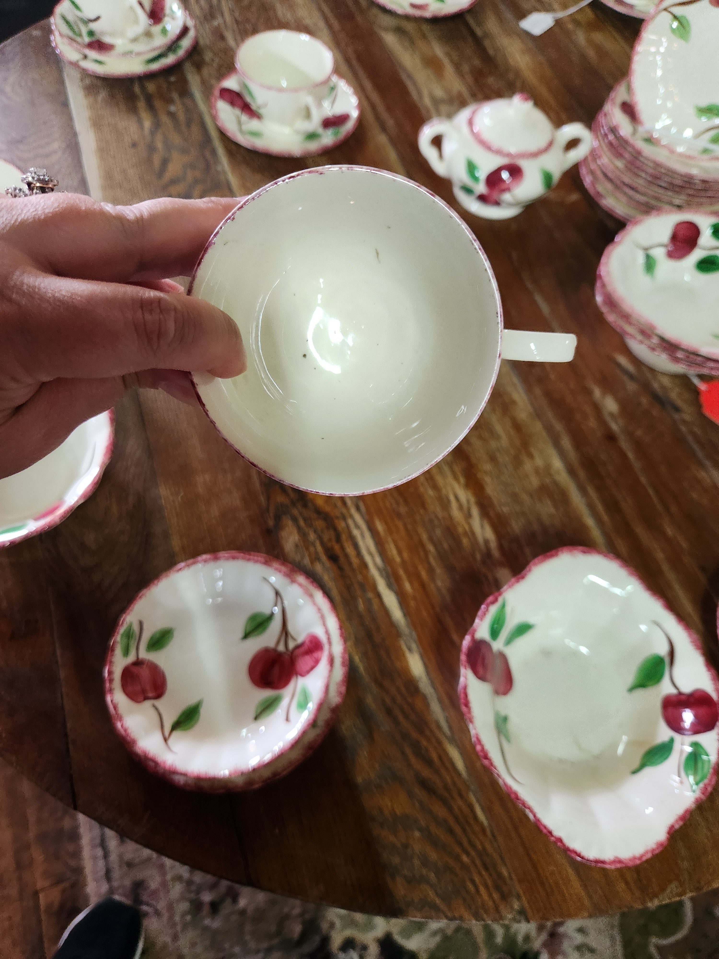 "Crab Apple" Pattern Tea Set