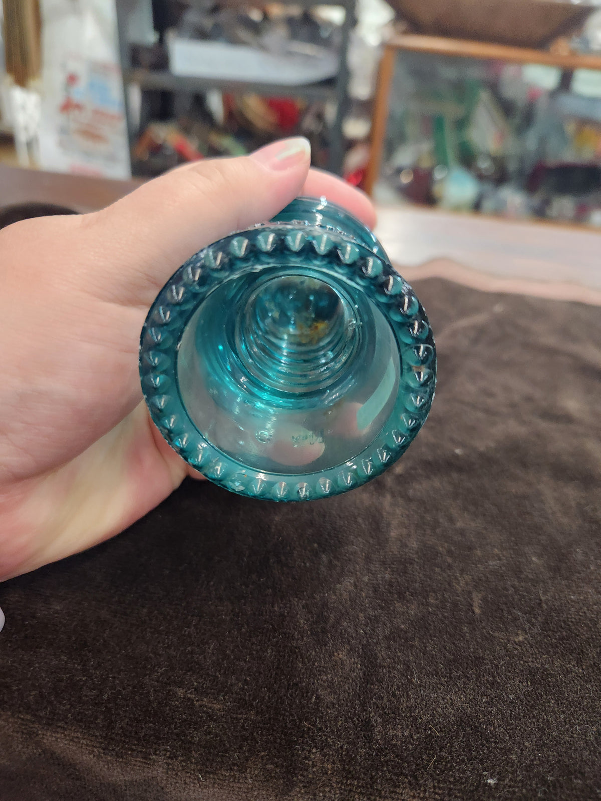 Hemingray No. 9 Insulator Turquoise