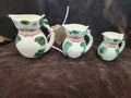 Vintage Three-Piece Lipper & Mann Anthropomorphic Cat Pitcher and Creamer Set Made in Japan 1950s
