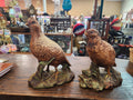 Vintage Holland Mold Ceramic Quail Figurines – Hand-Painted Pair
