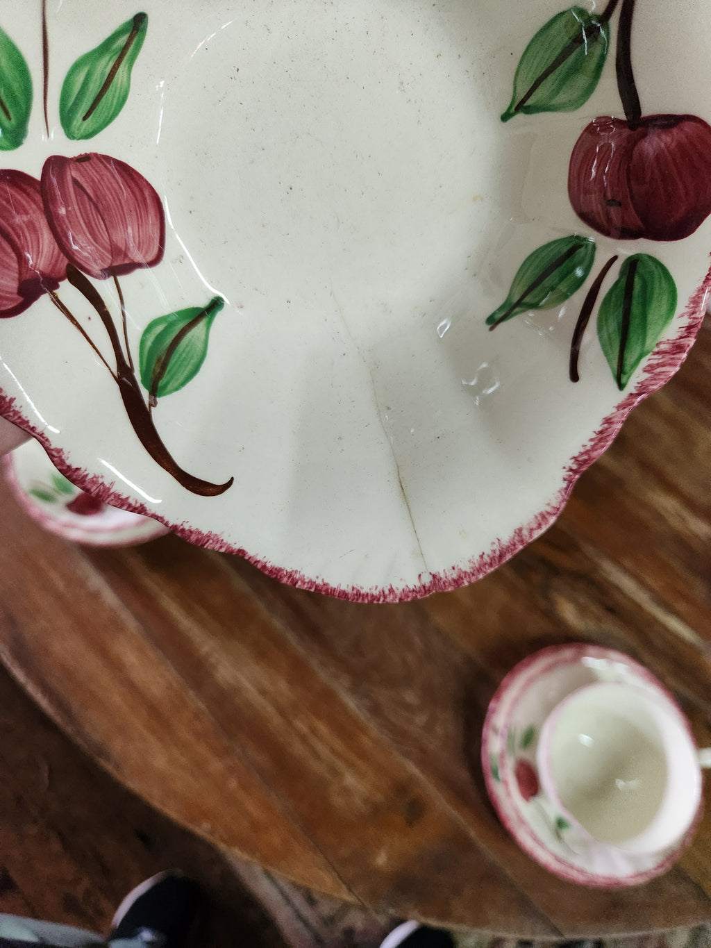 "Crab Apple" Pattern Tea Set