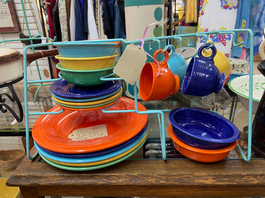 Vintage Original Colors Fiesta Ware 19 piece