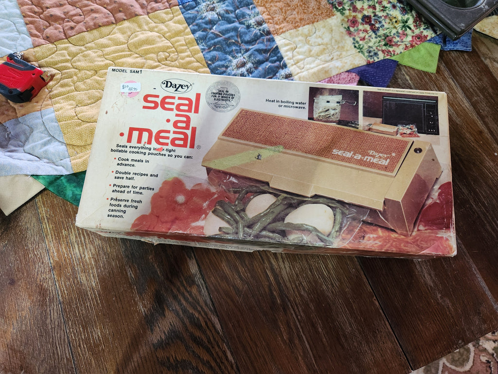 Vintage Dazey Seal-a-Meal Food Pouch Sealer 1970s