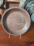 Vintage Pies by Fasano Metal Advertising Pie Tin