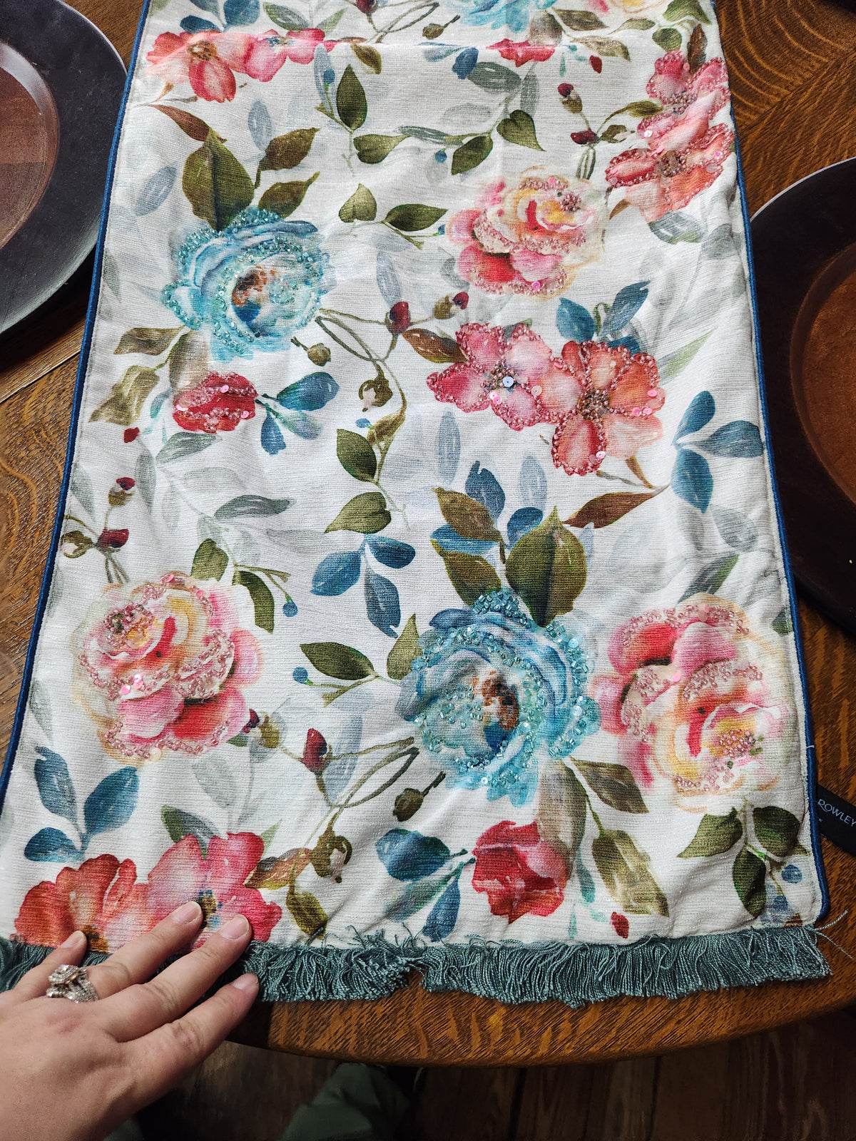 Cynthia Rowley Floral Table Runner