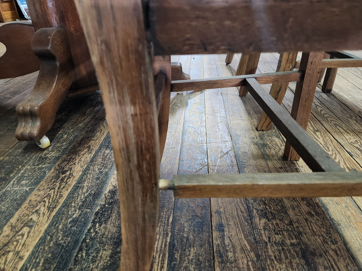 3 Vintage Arts&Crafts/Mission Style Oak Dining Chairs