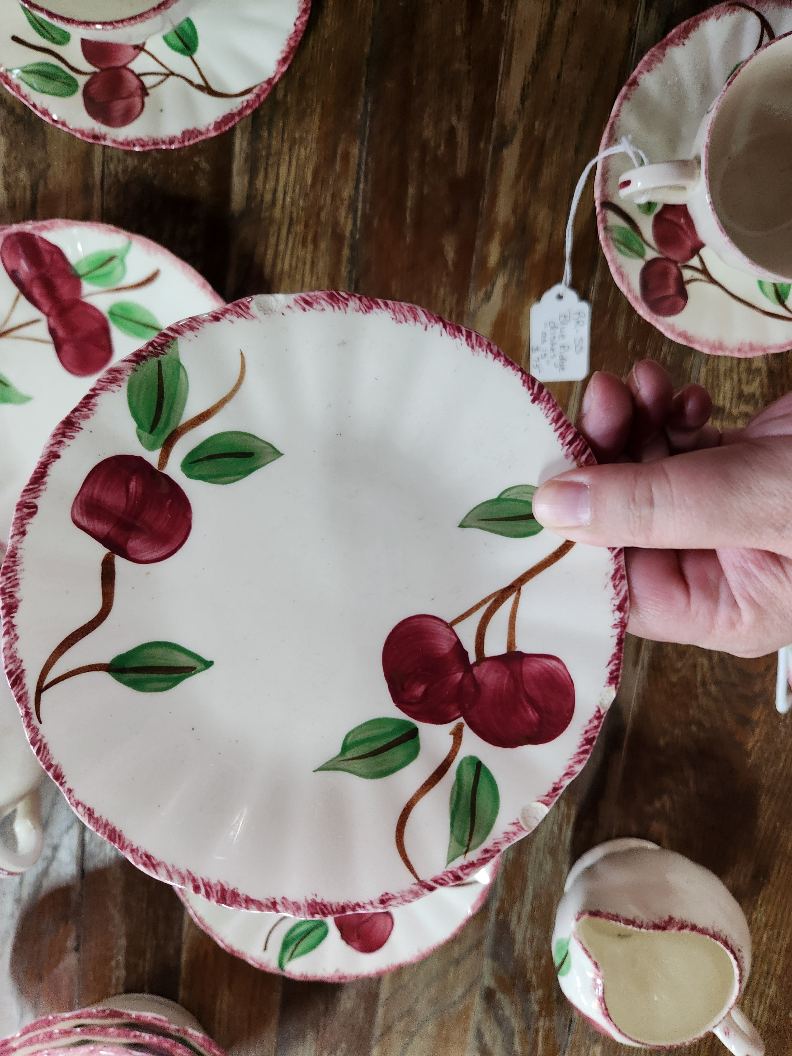 "Crab Apple" Pattern Tea Set