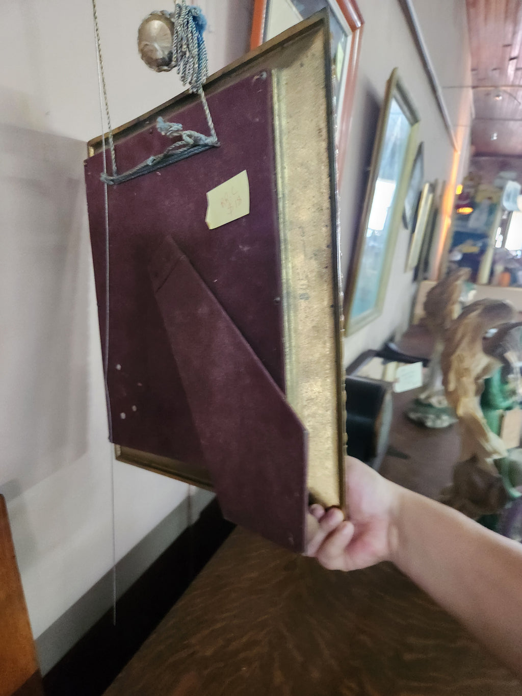 Vintage Rectangular Wall Mirror