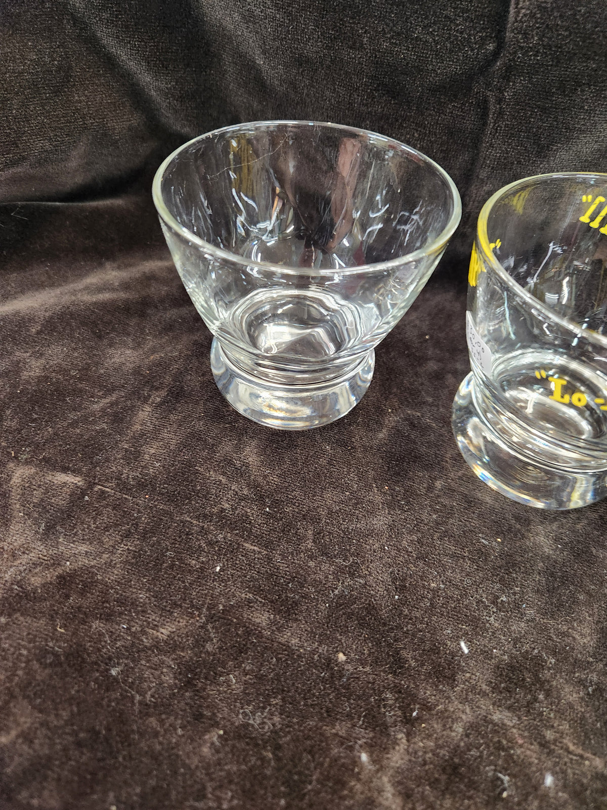 4 Vintage Mid-Century Modern "Lo-Ball Cocktail Glass Eva Zeisel Federal Glass