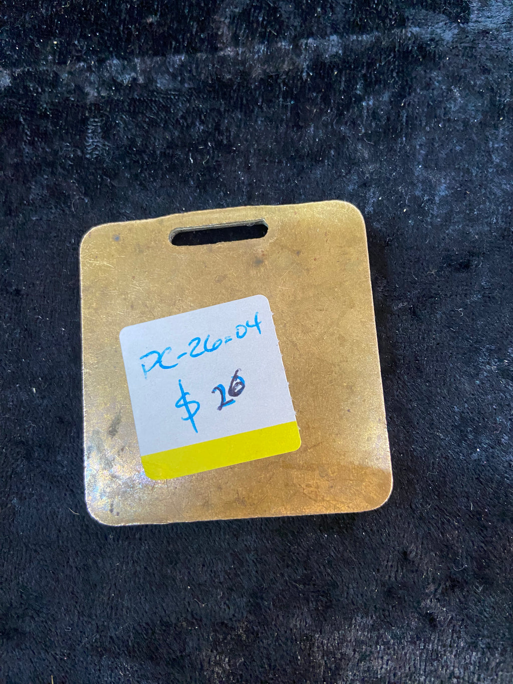 Vintage Brass  Rex Construction Machinery Pocket Watch Fob