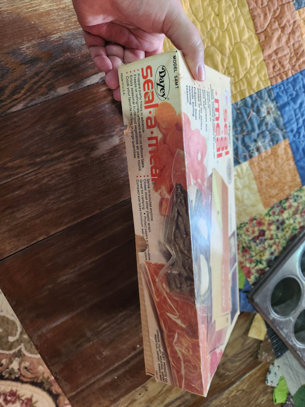 Vintage Dazey Seal-a-Meal Food Pouch Sealer 1970s