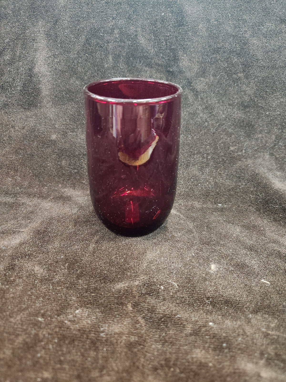 Vintage Anchor Hocking Royal Ruby Red Glass Tumbler