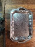 Vintage Irvinware Chrome-Plated Serving Tray
