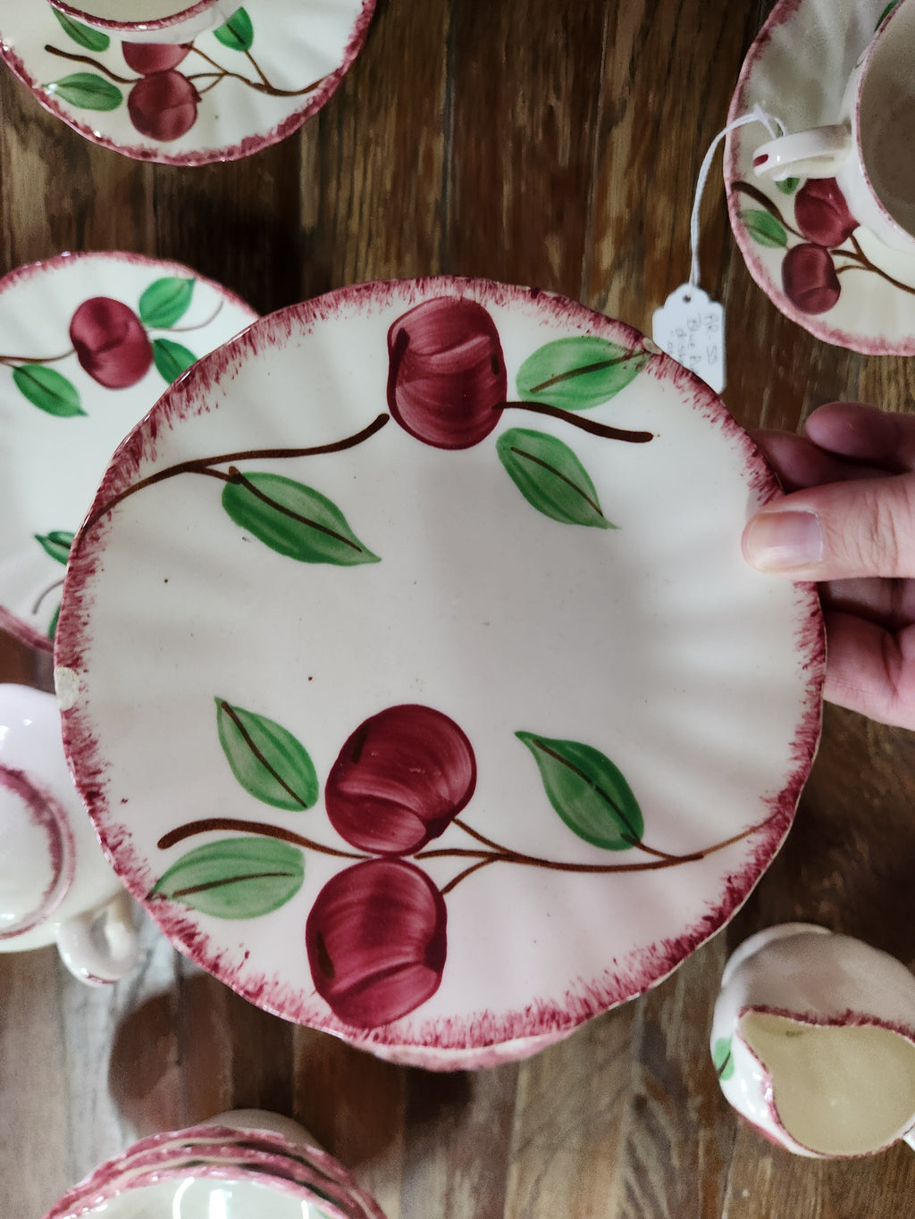 "Crab Apple" Pattern Tea Set