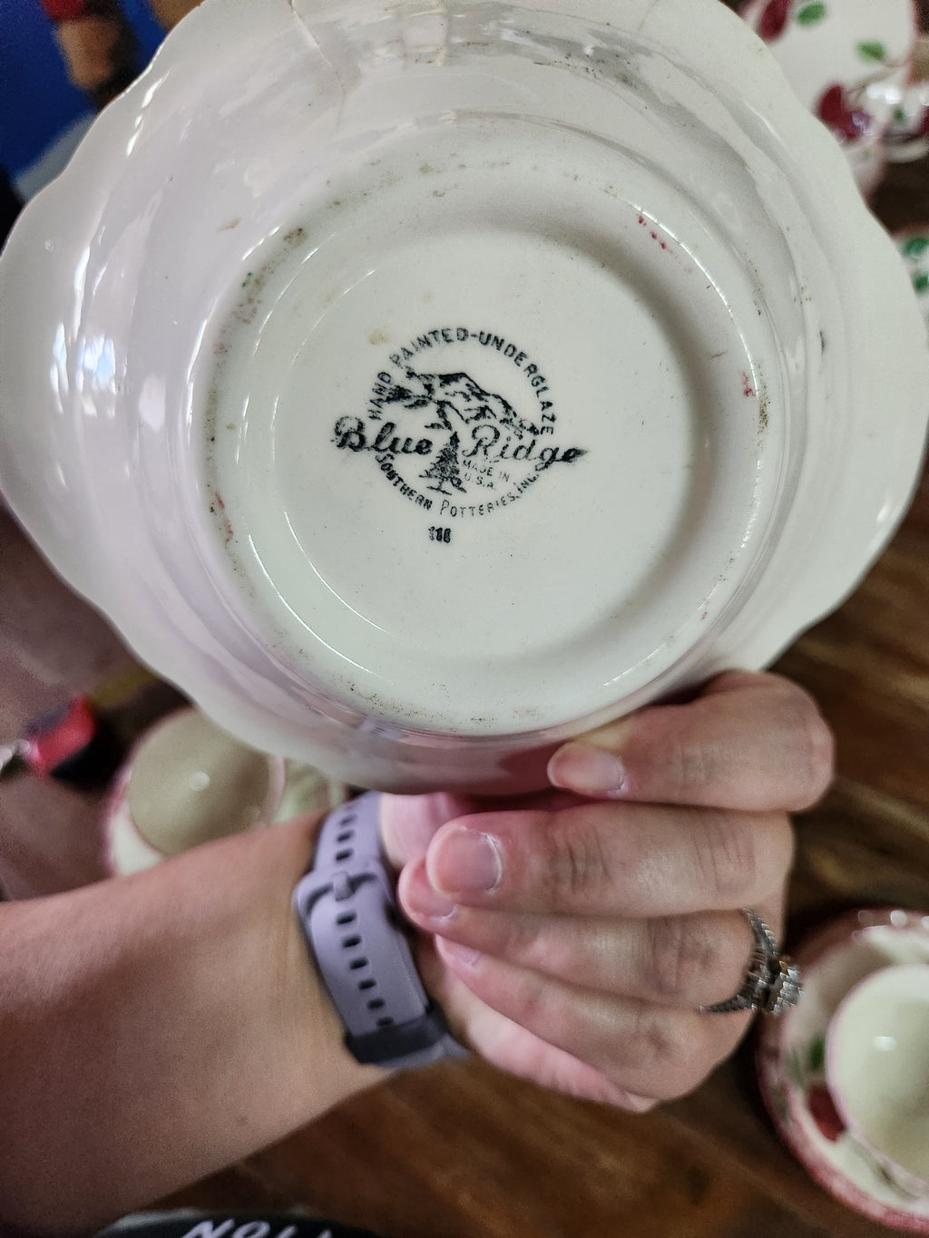 "Crab Apple" Pattern Tea Set