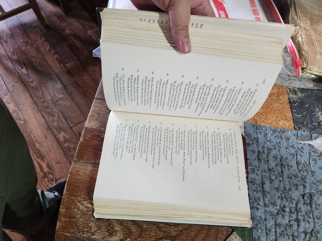 Hardcover "The Ballad Book" 1955 Edited by MacEdward Leach