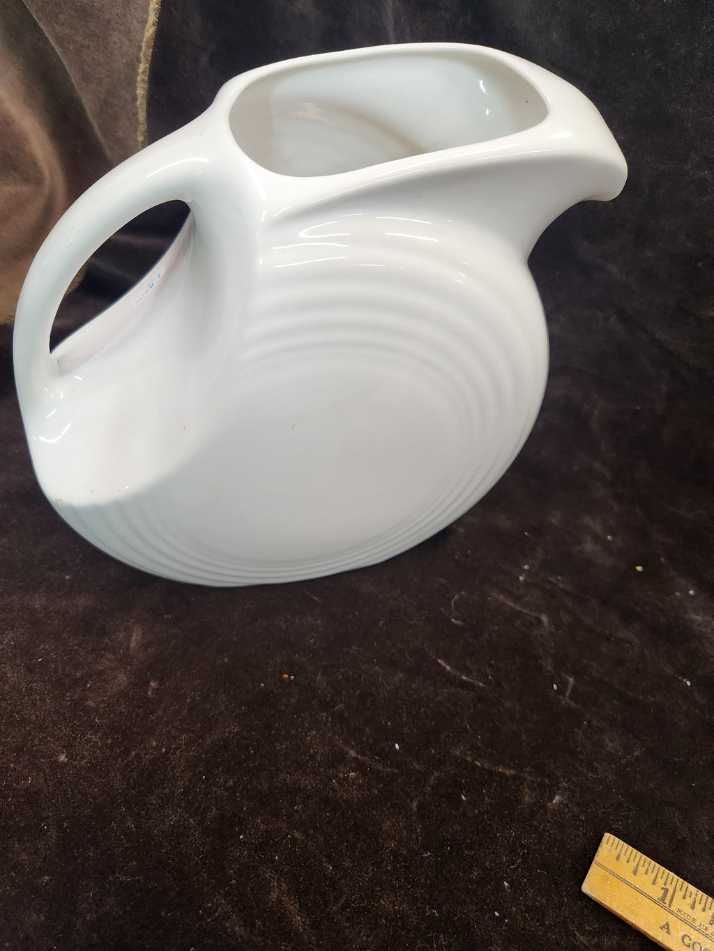 Retired Fiesta Betty Crocker Christmas Large Disk Pitcher