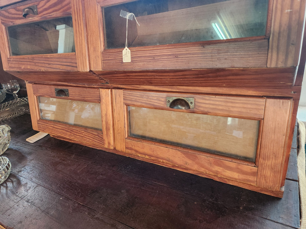 Vintage Oak Seed Bin