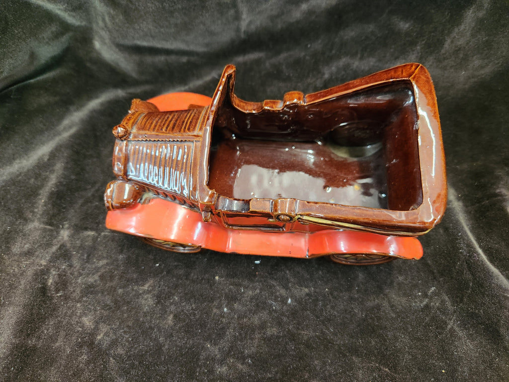 Vintage Pottery Car Figural Planter E.O. Brody