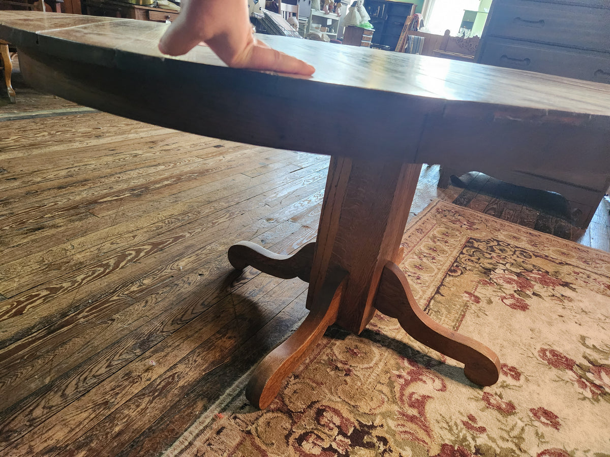 Oval Oak Dining/Kitchen Table