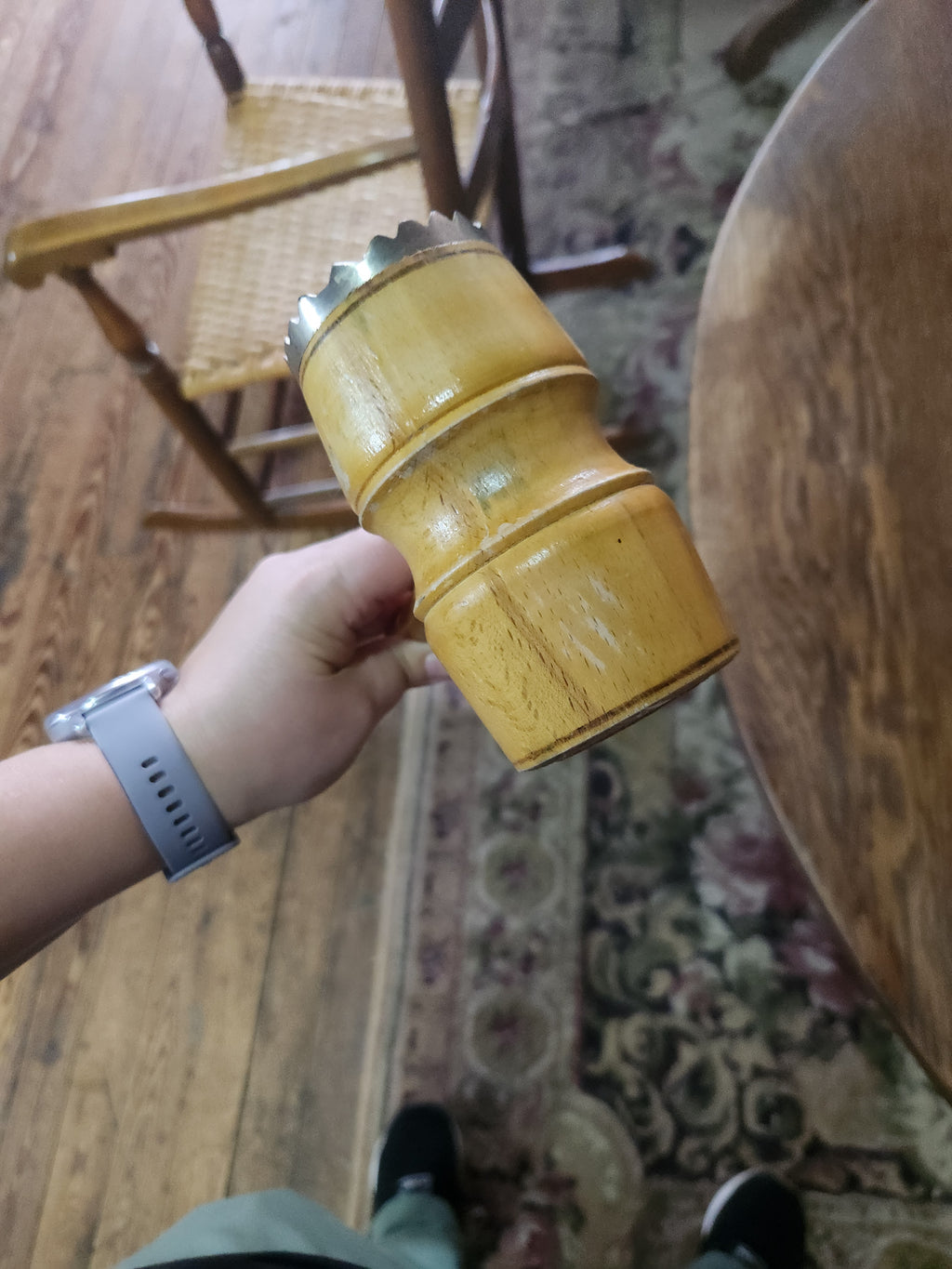 Vintage Wooden Meat Tenderizing Mallet