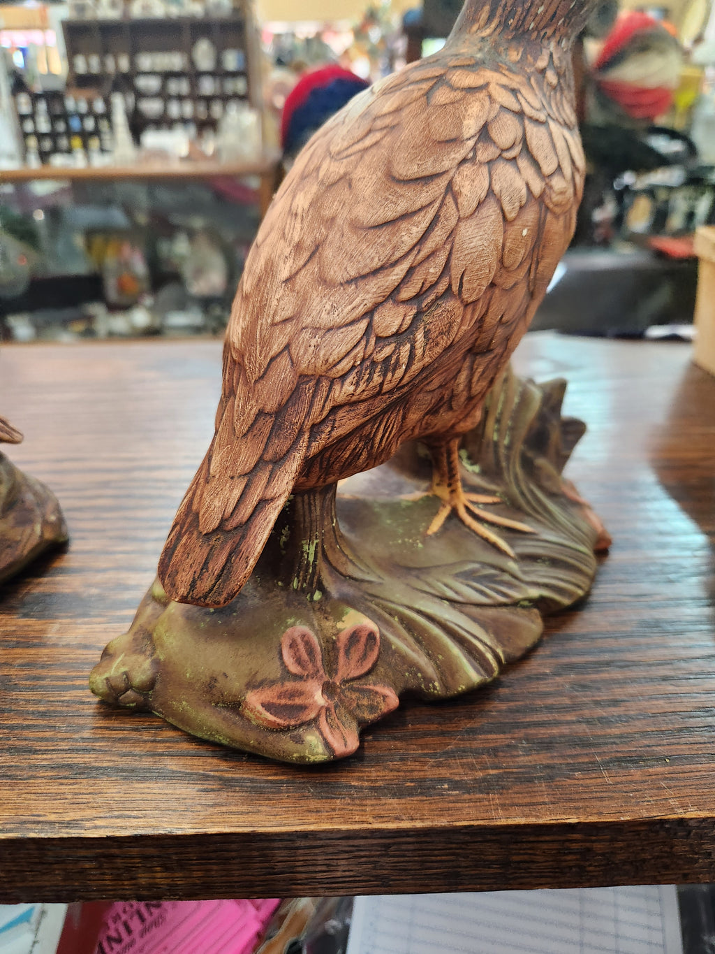 Vintage Holland Mold Ceramic Quail Figurines – Hand-Painted Pair