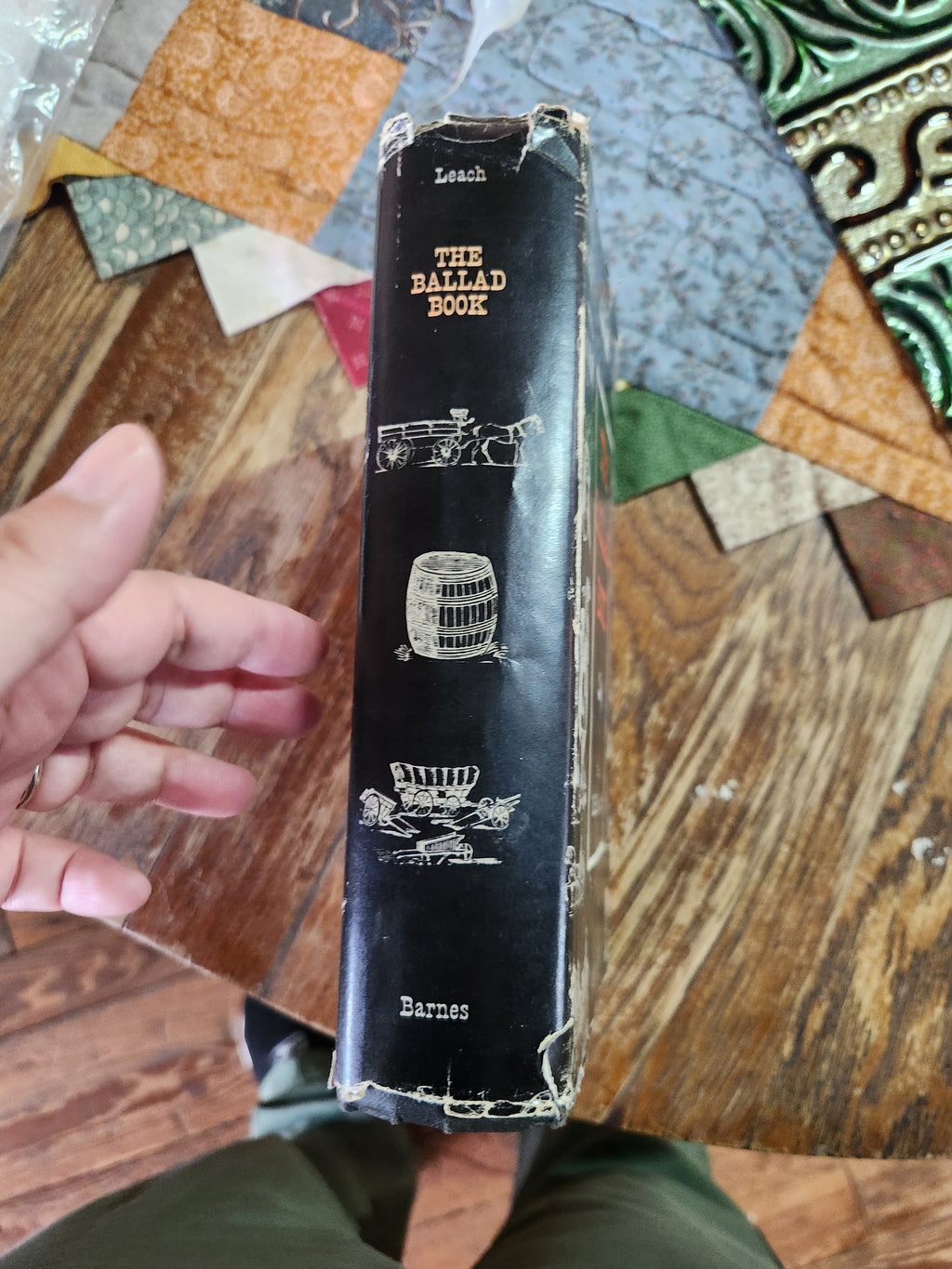 Hardcover "The Ballad Book" 1955 Edited by MacEdward Leach