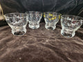 4 Vintage Mid-Century Modern "Lo-Ball Cocktail Glass Eva Zeisel Federal Glass