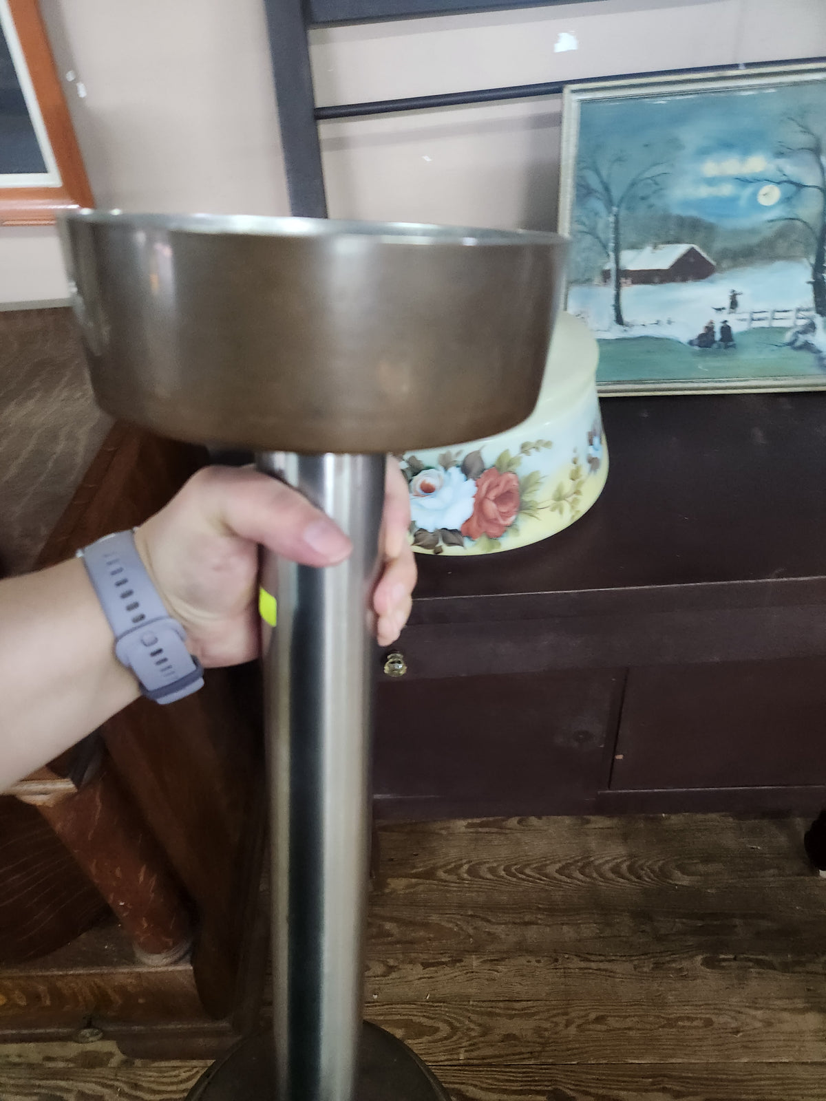 Vintage Floor-Standing Copper Wine Cooler & Ice Bucket