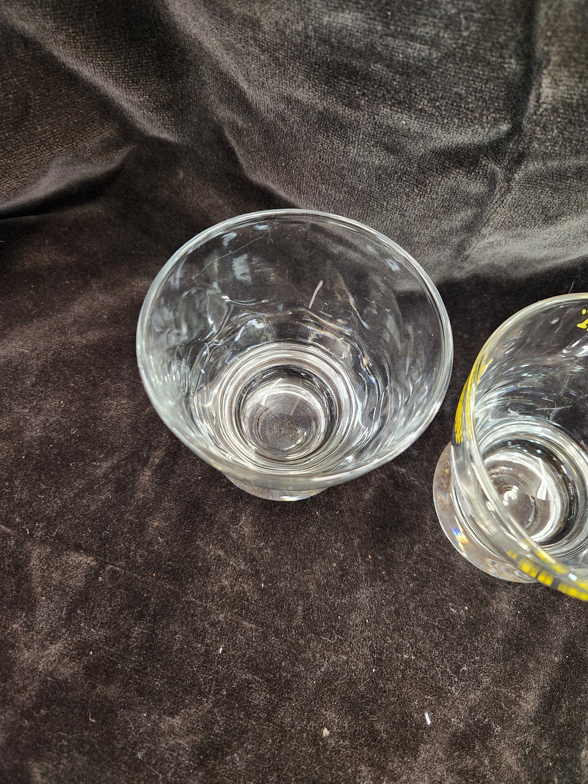 4 Vintage Mid-Century Modern "Lo-Ball Cocktail Glass Eva Zeisel Federal Glass