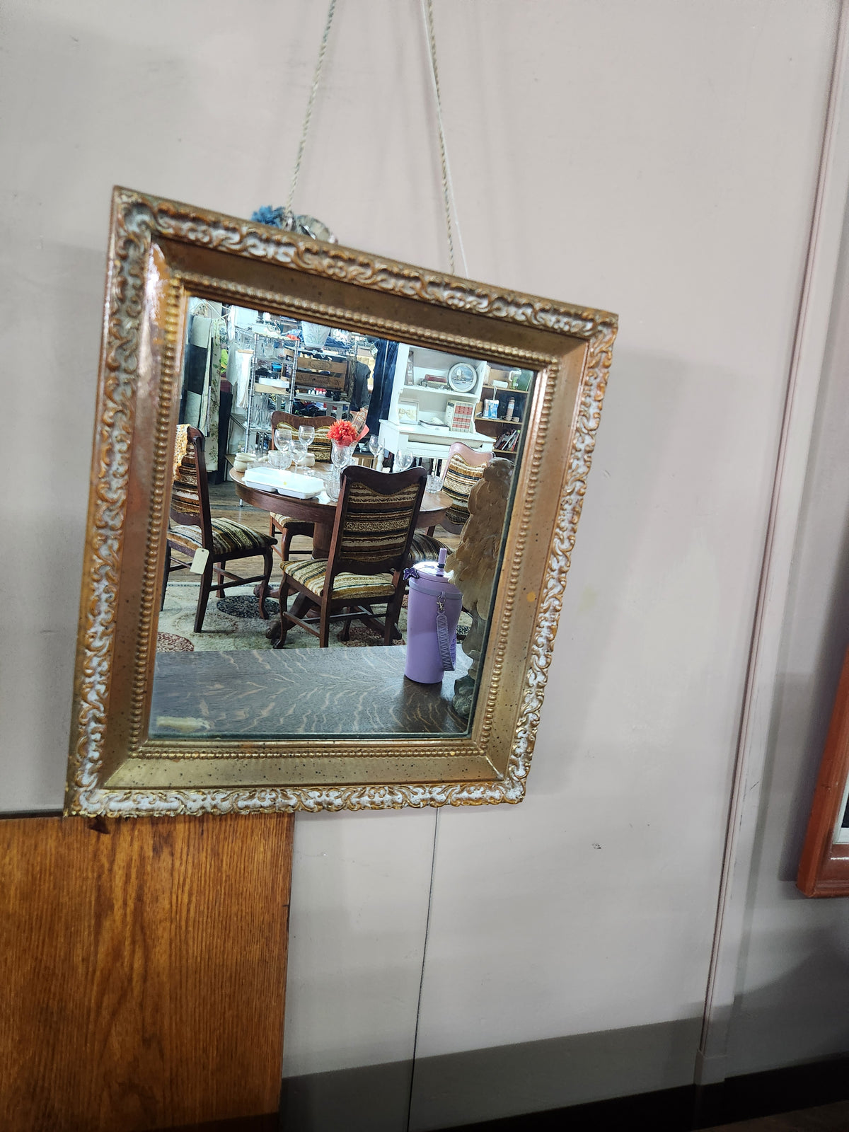 Vintage Rectangular Wall Mirror