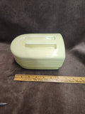 Vintage Yellow Hall China Company Westinghouse Refrigerator Dish 1930's-40's USA