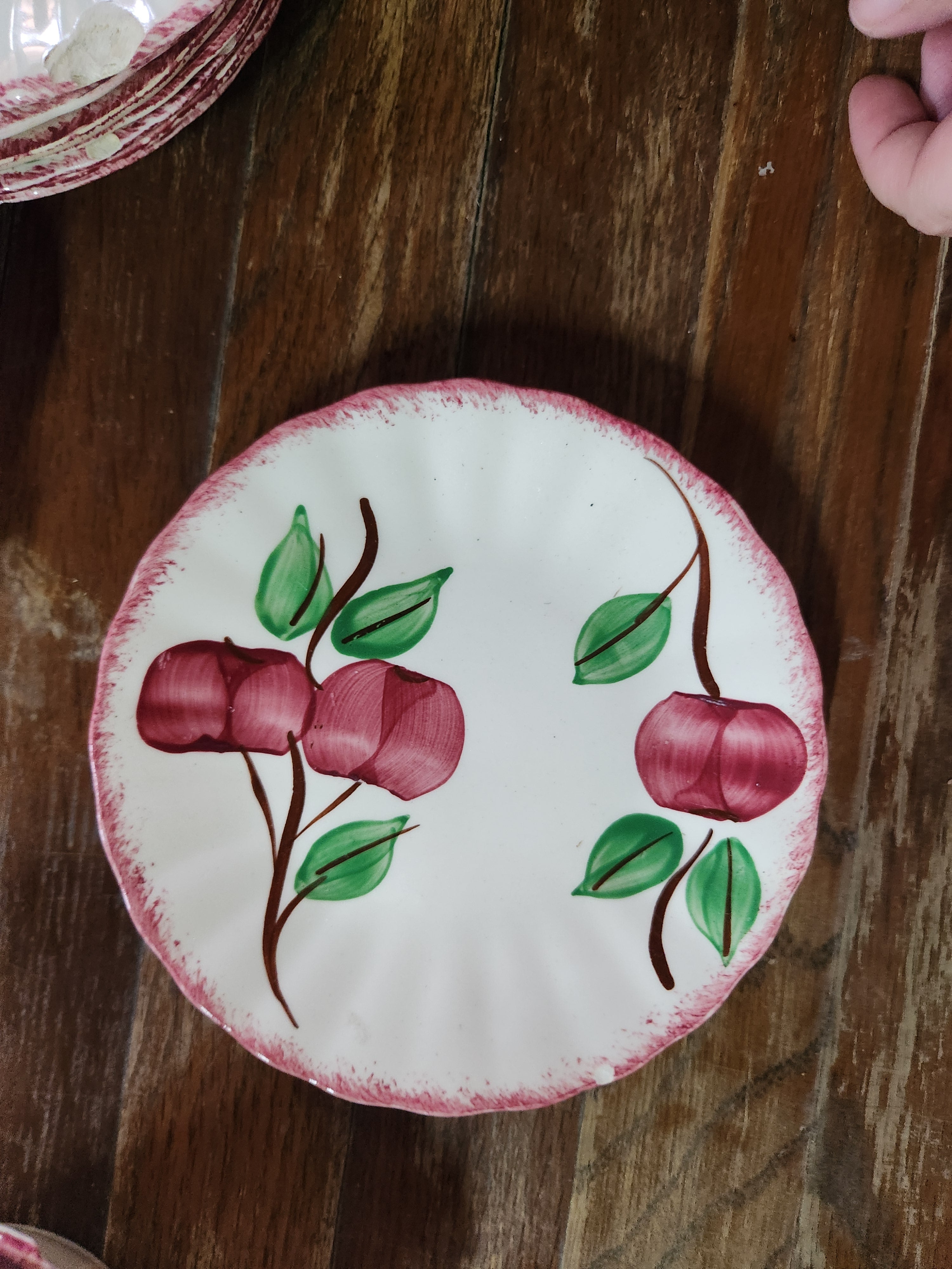 "Crab Apple" Pattern Tea Set